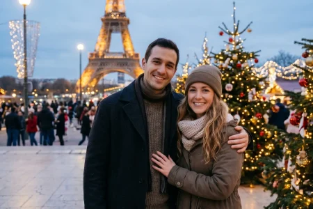 24 uurs Kerst Dagtrip naar Parijs met Gids